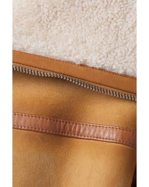 Halfboy Natural Shearling Jacket