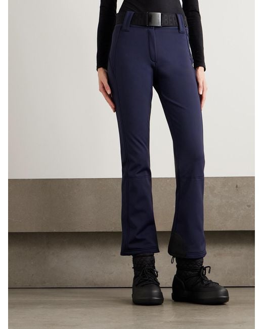 Goldbergh Blue Pippa Belted Flared Ski Pants