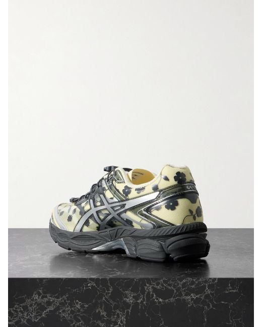 Asics Yellow Cecilie Bahnsen Gel-Cumulus 16 Sscb Sneakers Aus Mesh Mit Blumenprint