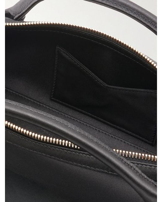 Alaïa Black Le Teckle Satin Clutch Bag