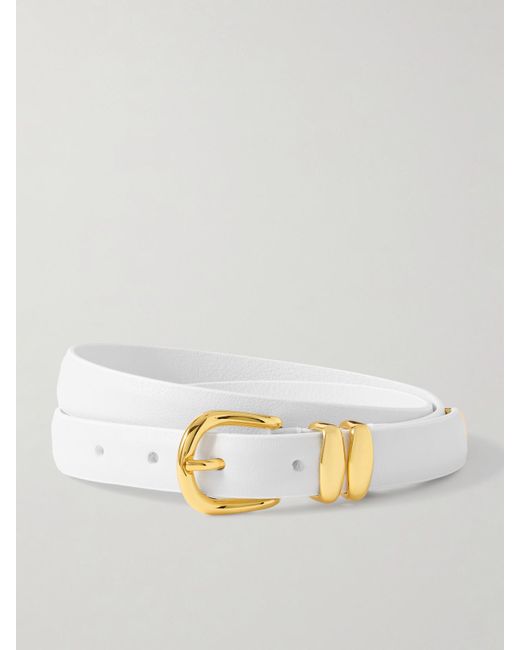 Andersons Metallic Gürtel Aus Leder