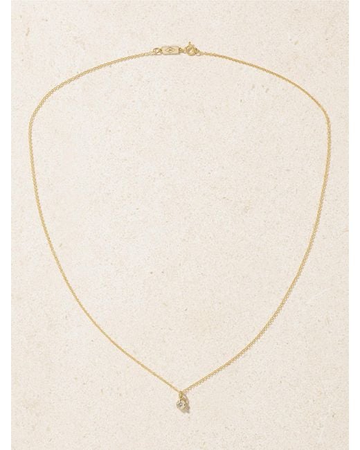 Jennifer Meyer Natural Kette Aus 18 Karat Mit Diamant