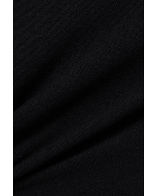 Jupe Longue En Mailles Stretch Lauren Leset en coloris Black