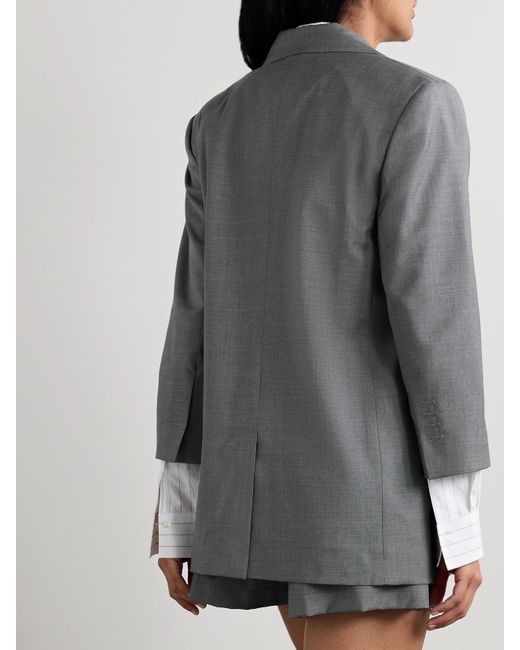 Sa Su Phi Gray Benni Wool Blazer