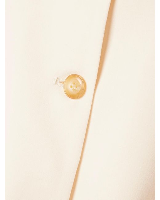 Veste En Cady À Ceinture Fem Nanushka en coloris Natural