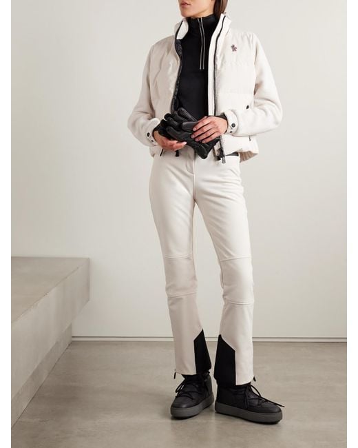 Moncler White Trousers