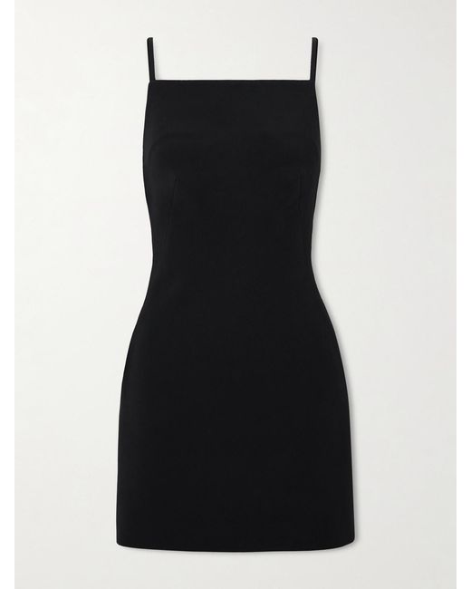 Givenchy Black Cady Mini Dress