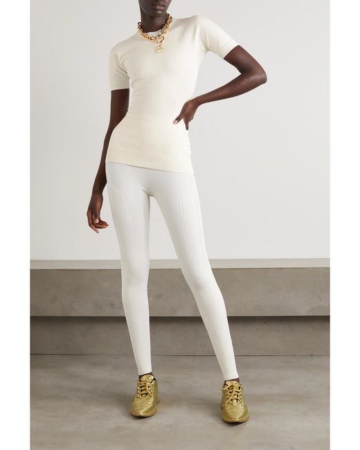 AZ FACTORY Natural Mybody Stretch-Knit Top