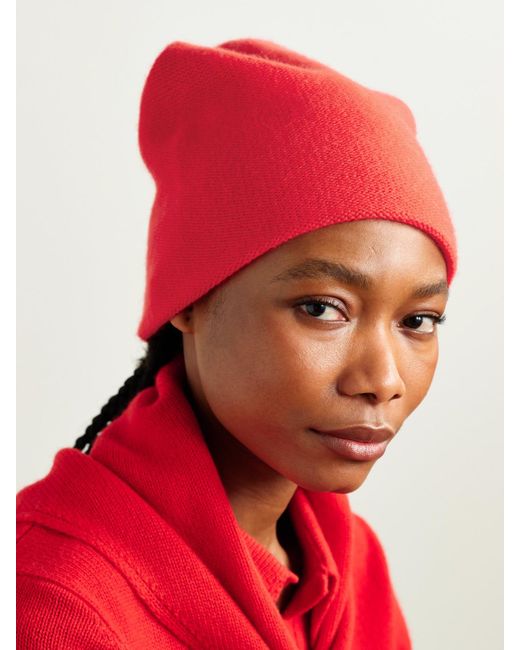 arch4 Red Clara Beanie Aus Kaschmir