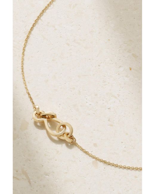 Sophie Bille Brahe Natural Jeanne Simple 14-Karat Recycled Pearl Necklace