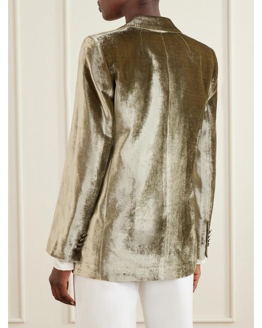 Etro Green Velvet Blazer