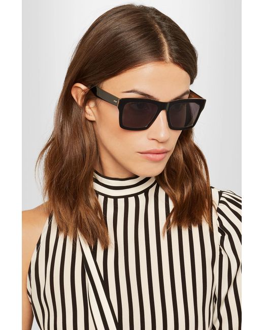 Dita Eyewear Insider-two D-frame Acetate Sunglasses in Black | Lyst