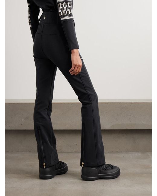 Bogner Black Hazel Appliquéd Ski Pants