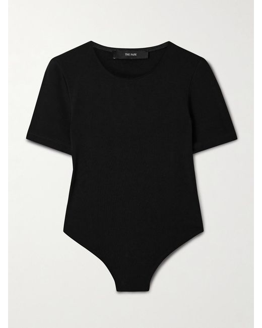 The Park Black Penny Pyratex Power 3 Thong Bodysuit