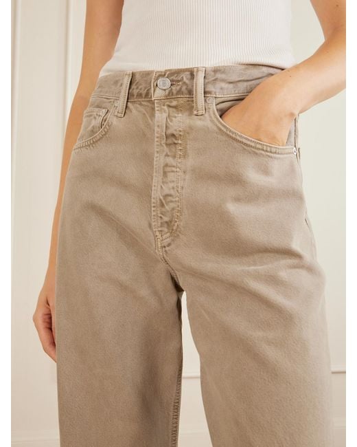 Agolde Natural Vintage Loose Straight-Leg Jeans