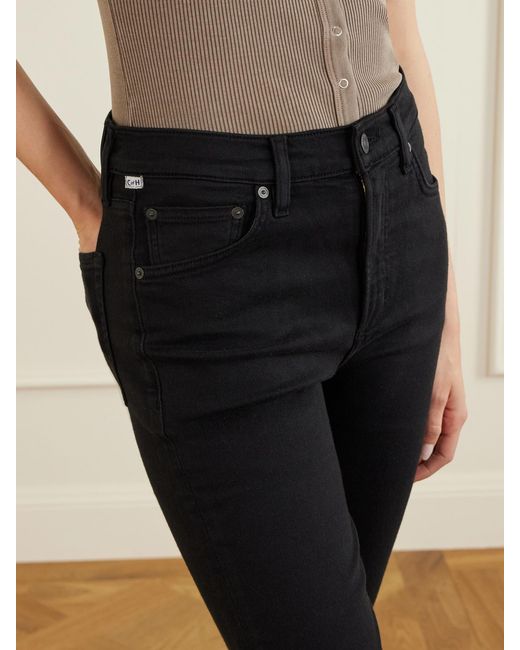 Citizens of Humanity Blue Devin Skinny-Leg Capri Jeans