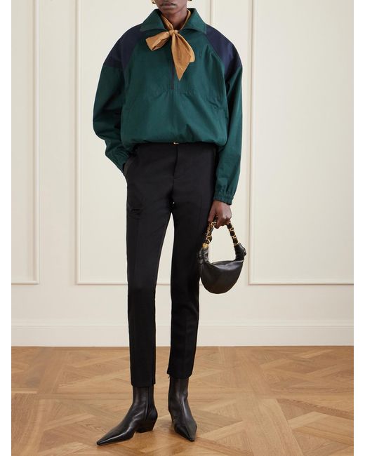 Saint Laurent Black Amalia Mini Leather Shoulder Bag