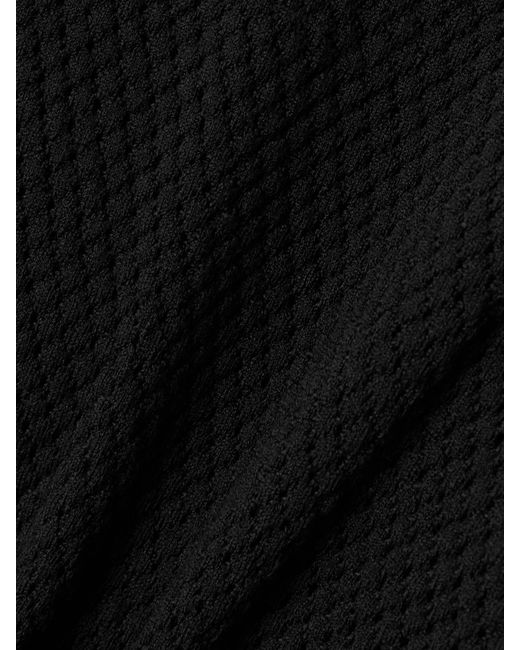 Wardrobe NYC Black Rhw Web Wool-Blend Fishnet Bodysuit