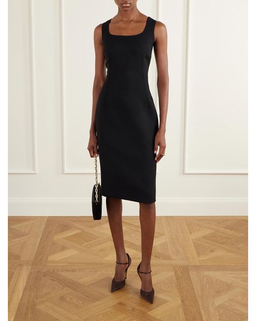 Gianvito Rossi Brown Sofia D'Orsay 95 Crepe-Satin Pumps
