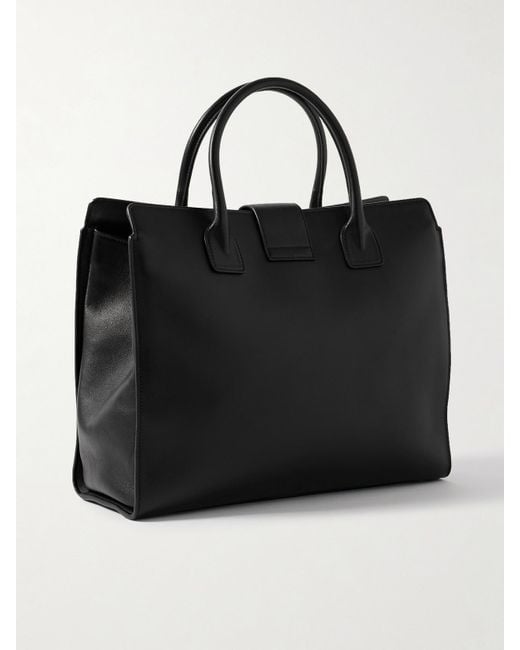 Nili Lotan Black Lou Leather Tote