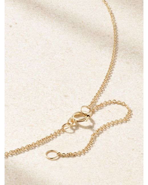 Collier En Or 10 Carats (416/1000) Et Diamant Tie The Knot STONE AND STRAND en coloris Natural