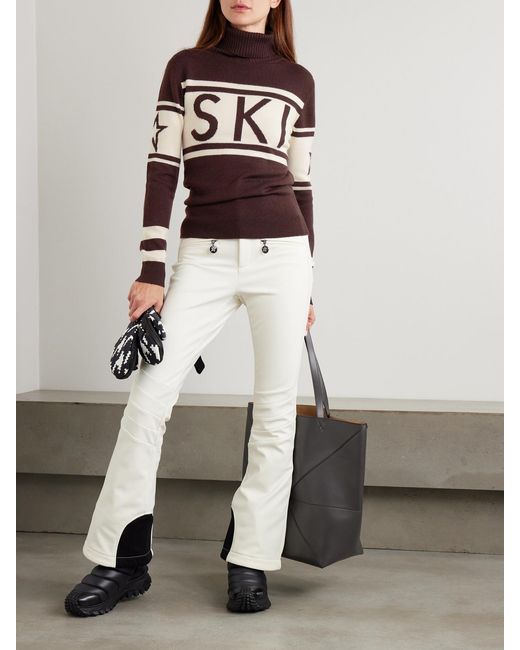 Perfect Moment Brown Schild Sweater