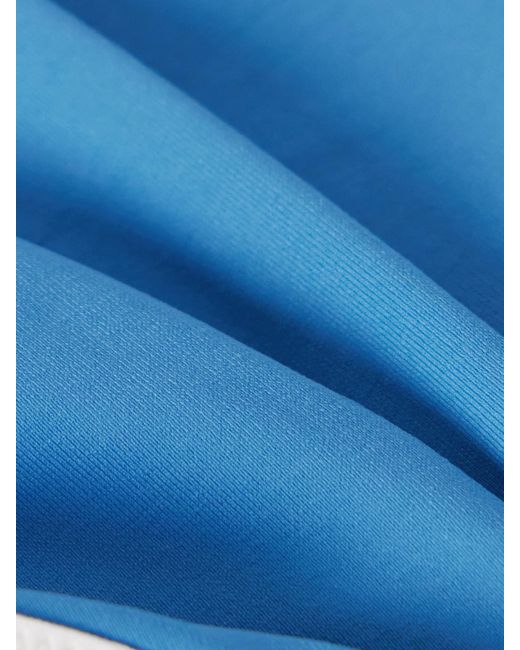 Marysia Swim Blue Ligne Two-Tone Bikini Briefs