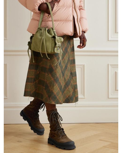 Rangers En Daim Vera Moncler en coloris Brown