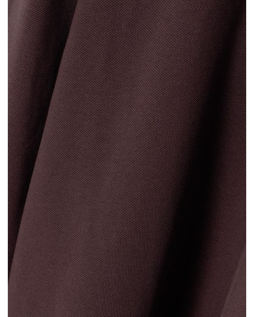 Flore Flore Purple Diana Organic Cotton-Piqué Polo Shirt