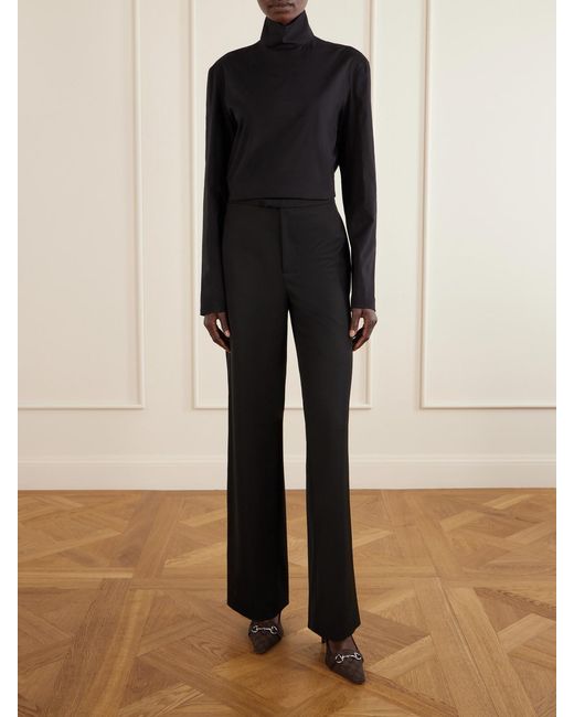 Gucci Black Cotton-Blend Poplin Shirt