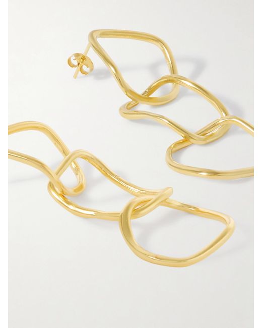 YSSO Natural Hermes-Plated Earrings