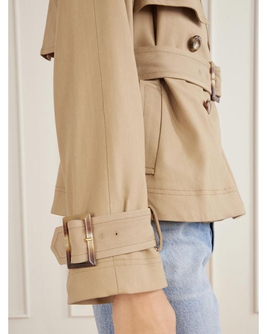 Veronica Beard Natural Lazaro Dickey Twill Jacket