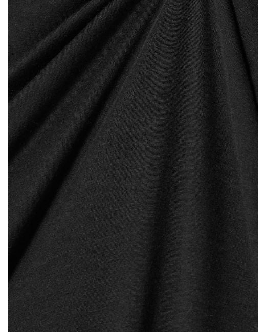 ÉTERNE Black Josie Maxikleid Aus Stretch-Modal-Jersey