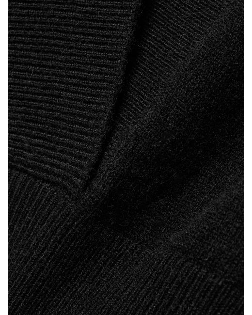 FFORME Black Amata Cashmere-Blend Sweater