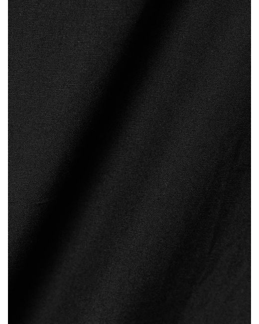 Suzie Kondi Black Saria Cotton-Poplin T-Shirt
