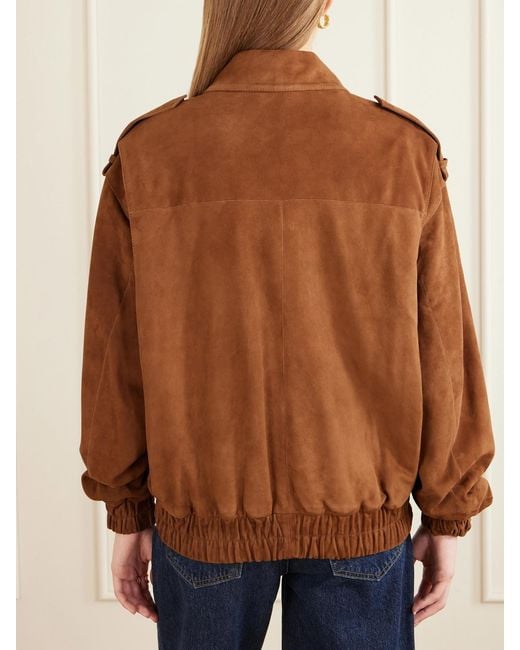 Arma Brown Halti Suede Jacket