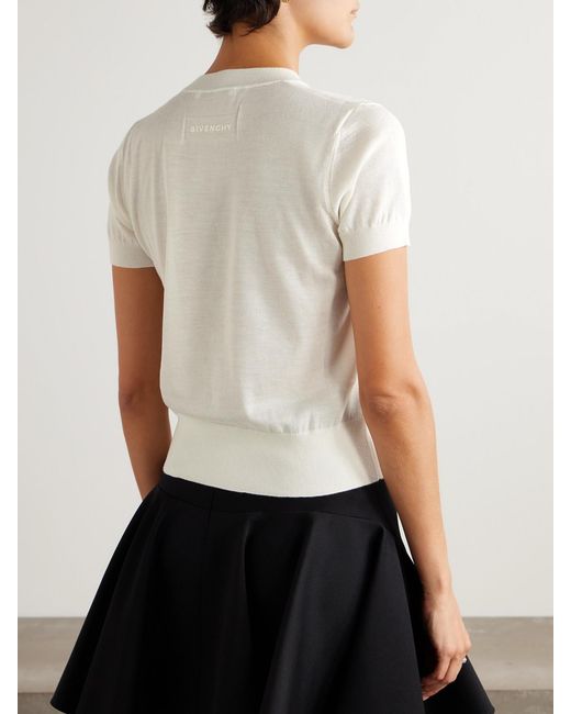 Givenchy Natural Cashmere Sweater