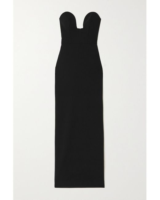 solace london strapless gown
