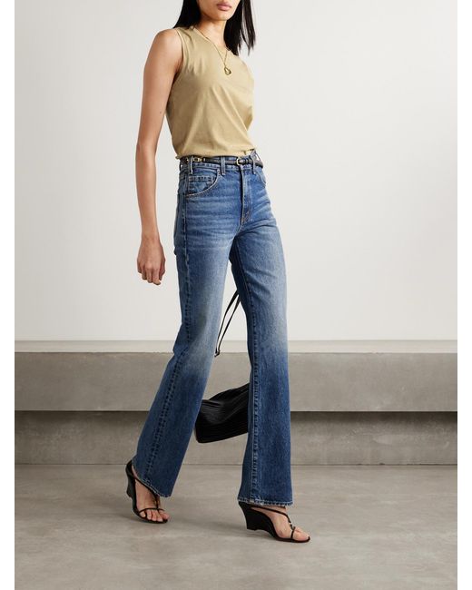 Nili Lotan Natural Cotton-Jersey Tank