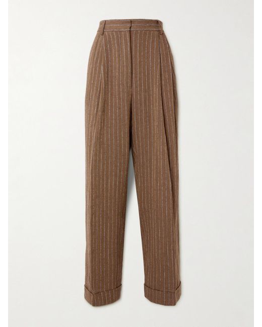 Pantalon DRIES VAN NOTEN Taille 52 Homme – Noir, Mélange Coton Et Lin (neuf)