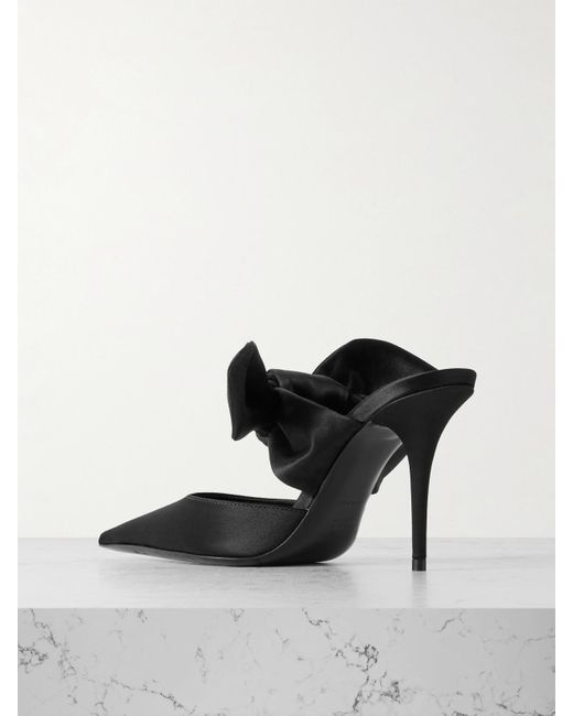 【SAINT LAURENT】Barbara Stiletto Mule/追跡可能/全国送料無料 BARBARA mules in smooth leather | Saint Laurent | YSL FI
