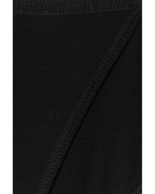 CDLP Black Net Sustain Set Of Three Tencel Lyocell-Blend Briefs