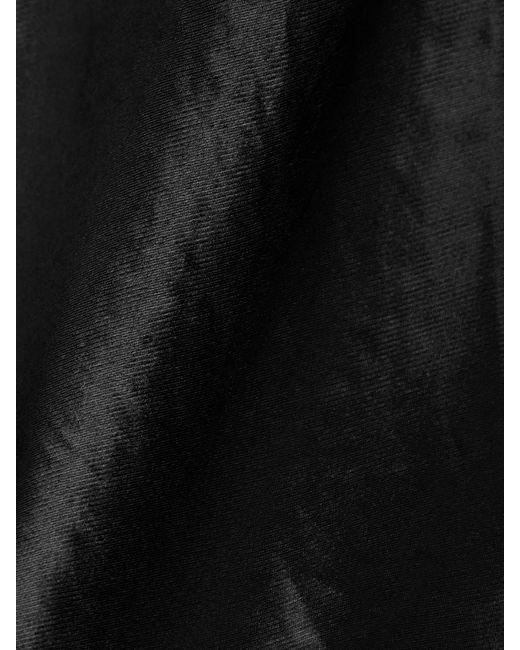 Agolde Black Maria Mcmanus Paneled Organic Cotton Camisole