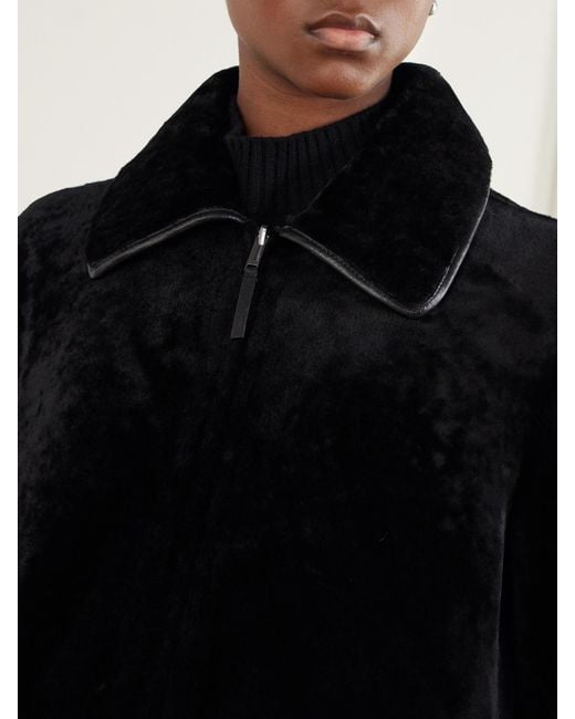 Joseph Black Caspian Shearling Coat