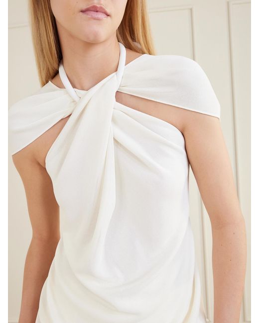 Lanvin White Knitted Top