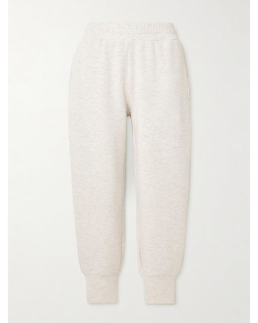 Varley White The Slim Cuff Jogginghose Aus Doublesoft-Material