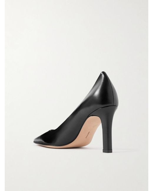 The Row Black Carla Pumps Aus Leder