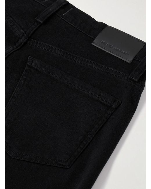 Citizens of Humanity Black Delfina High-Rise Straight-Leg Jeans