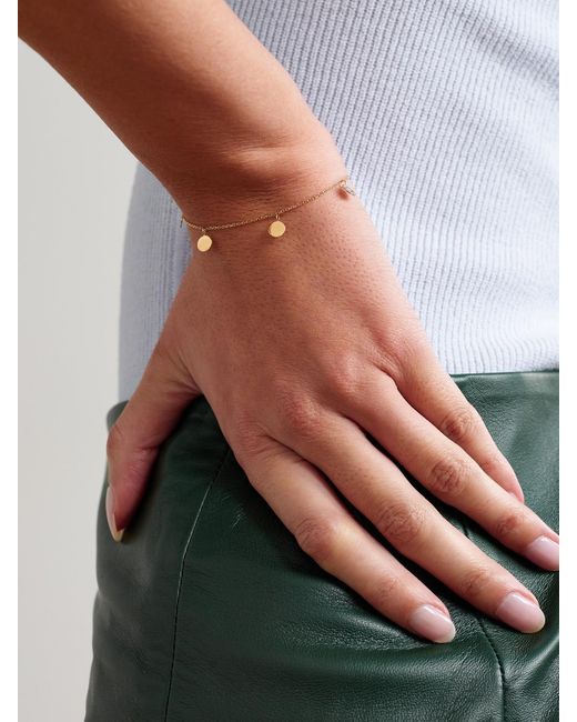 Mateo Metallic Dot 14-Karat Bracelet