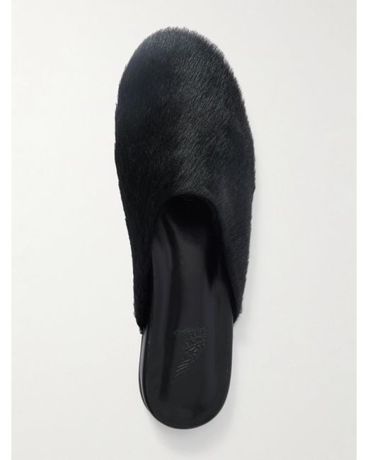 Ancient Greek Sandals Black The Slipper Clogs Aus Leder